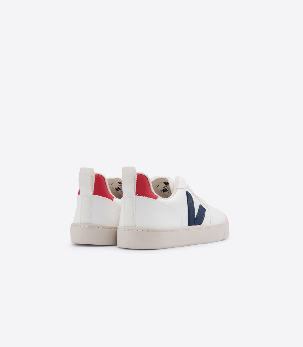 Tenis Veja Niños - V-10 Lace Cwl - Blancos - 869VSKCLP